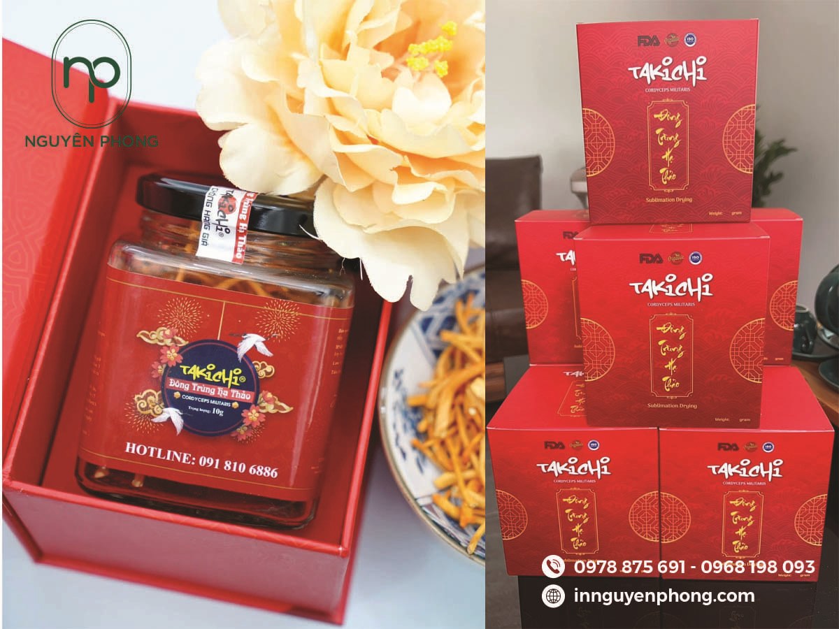 Kích thước hộp đựng đông trùng hạ thảo